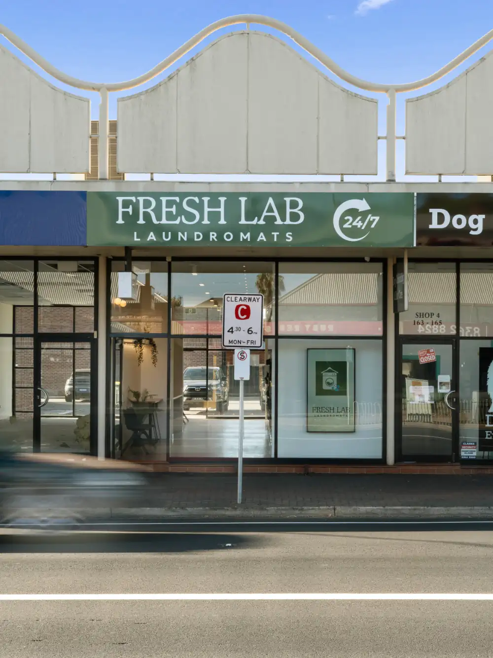Fresh Lab Laundromats, a 24/7 laundromat on Magill Road, Maylands