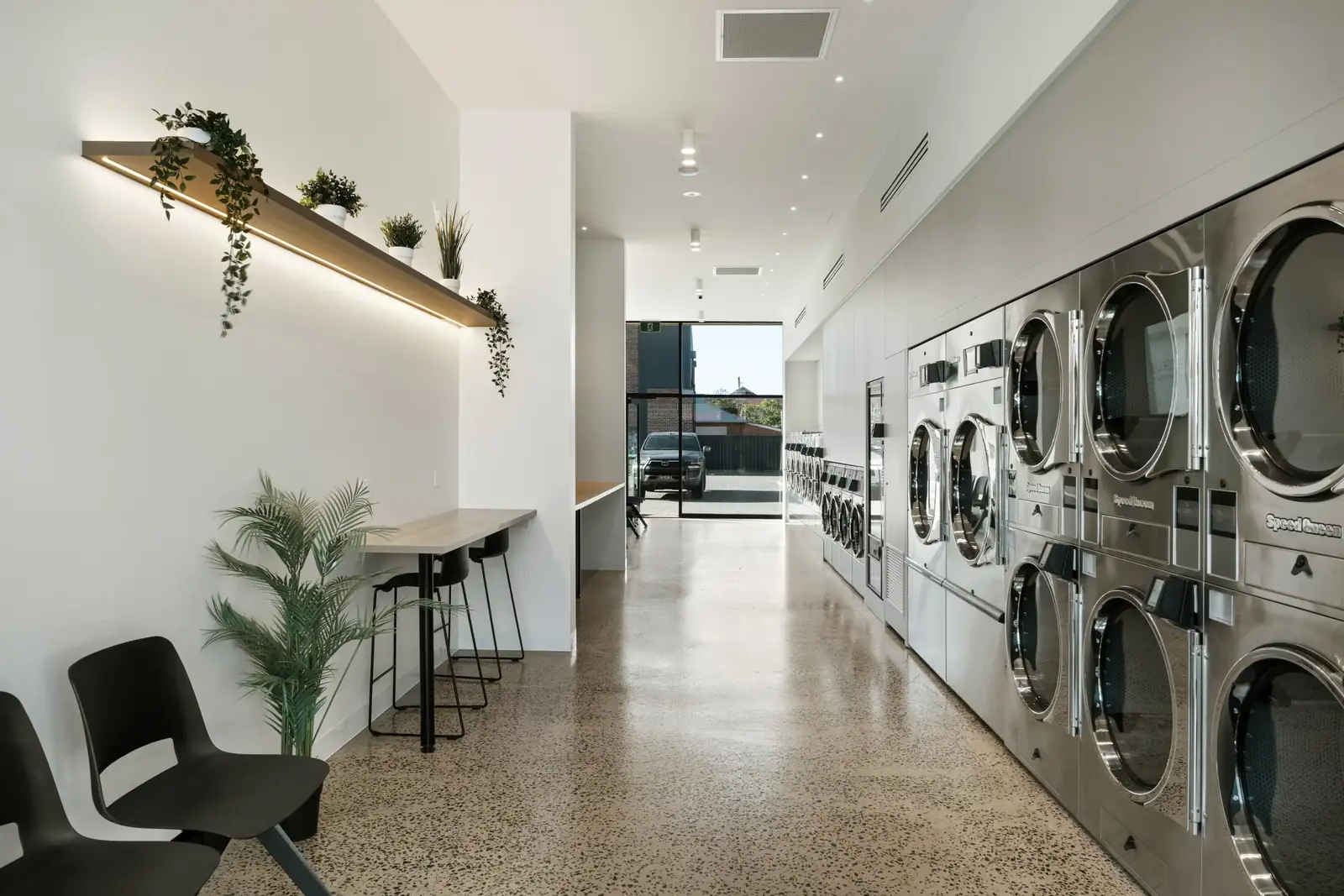 Inside Fresh Lab Laundromats in Maylands — a short trip from St Peters